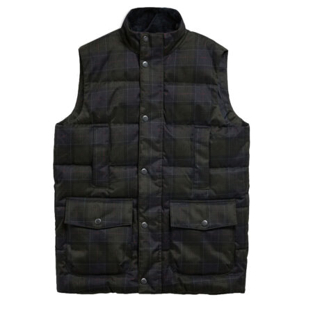 Heren bodywarmer Lonnen Puffer Shadow Classic | Barbour