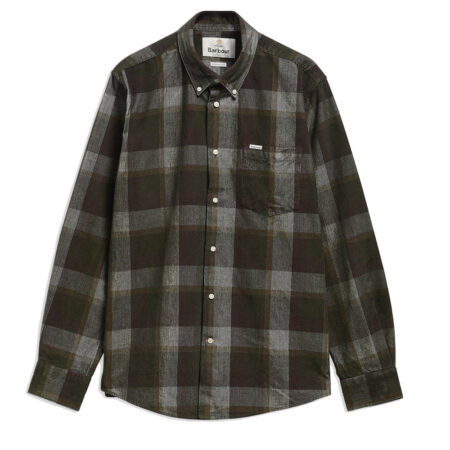 Herenblouse Winston regular fit Olive | Barbour