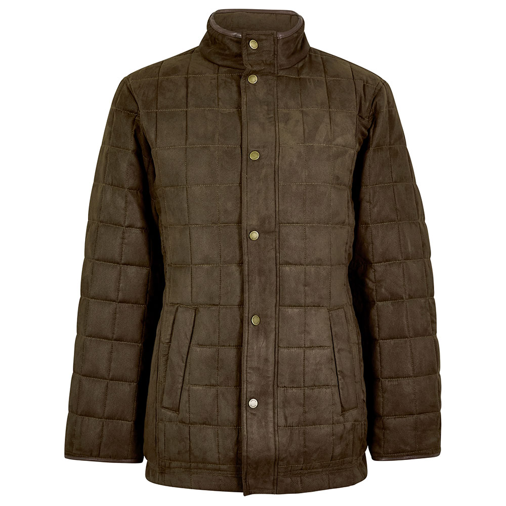 Herenjas warm Quilt Blackweir Olive | Dubarry