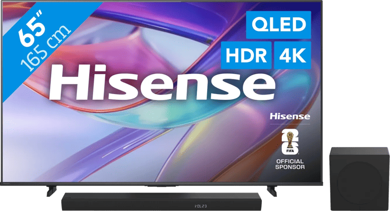 Hisense QLED 65" E79S (2026) + Hisense HS3100