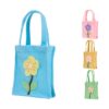 Hobby Flora geschenktas vilt 4x14x15cm | Merkloos