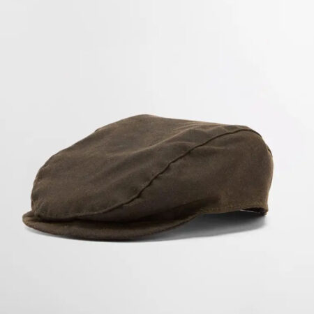 Honden Flat Cap wax Olive | Barbour