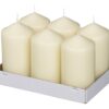 Horeca Stompkaars 130/70 tray 6 Ivoor Neutraal