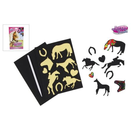 Horse Friends Kras stickers paard | Horse Friends