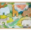 Houten Puzzel 3D 29x21cm 2 assorti | Moxy