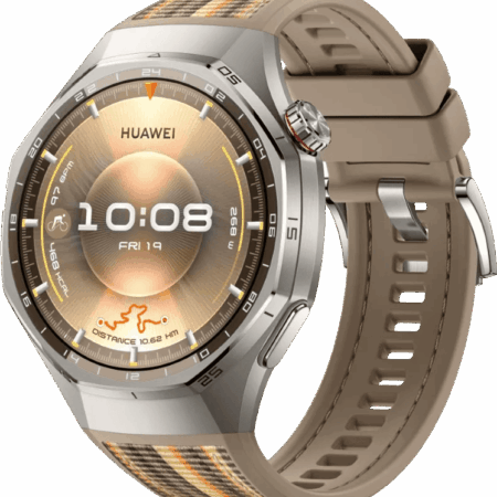 Huawei Watch GT 6 Pro 46 mm Zilver/Bruin