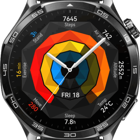 Huawei Watch GT5 Zwart 46mm