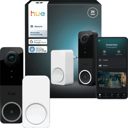 Hue Secure Bedrade Videodeurbel + Chime