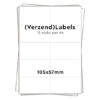 10 stickers per A4 (105x57mm)