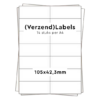 14 stickers per A4 (105x42