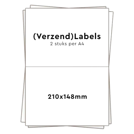 2 stickers per A4 (210x148mm)