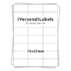 24 stickers per A4 (70x37mm)