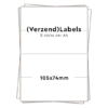 8 stickers per A4 (105x74mm)