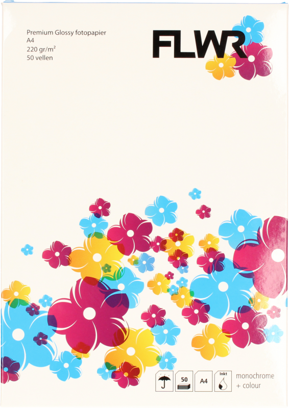 Fotopapier glans A4 220gr 50vel