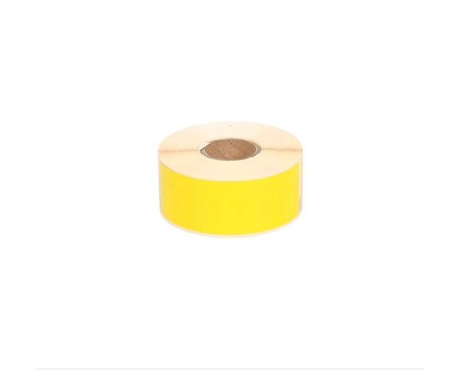 gele adreslabels 89x28mm