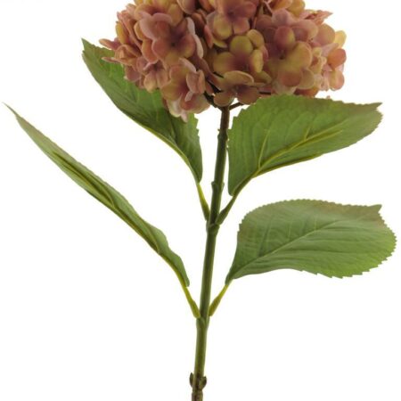Hydrangea spray pipa pink 52cm