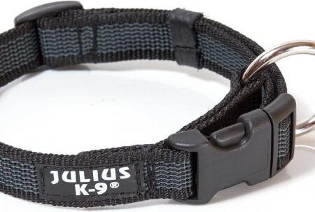 IDC Halsband Anti Slip - Zwart - 22mm x 27-42cm