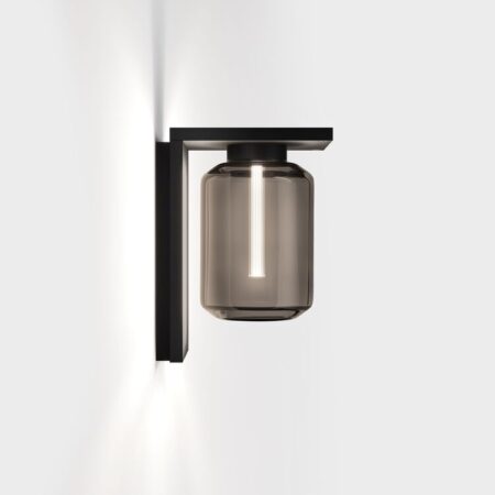 Dia F Wandlamp - Zwart