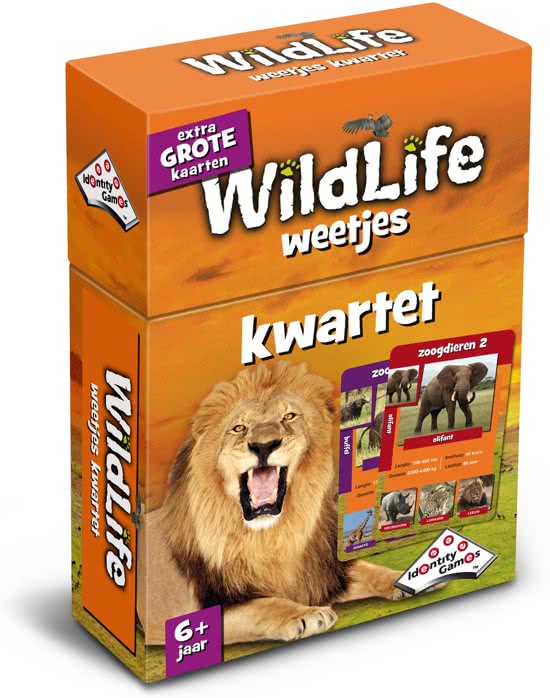 IdGames Weetjes kwartet Wildlife | Identity Games