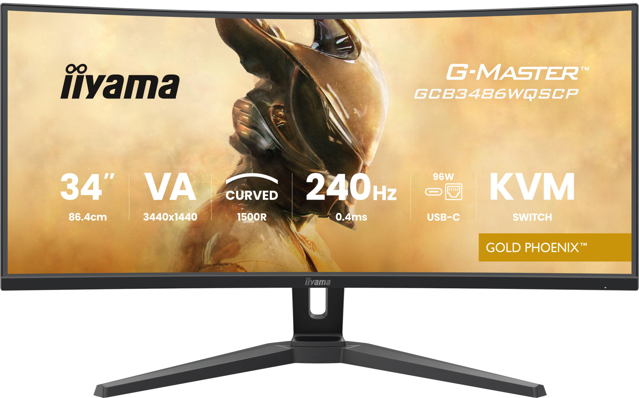 G-Master GCB3486WQSCP-B1 monitor