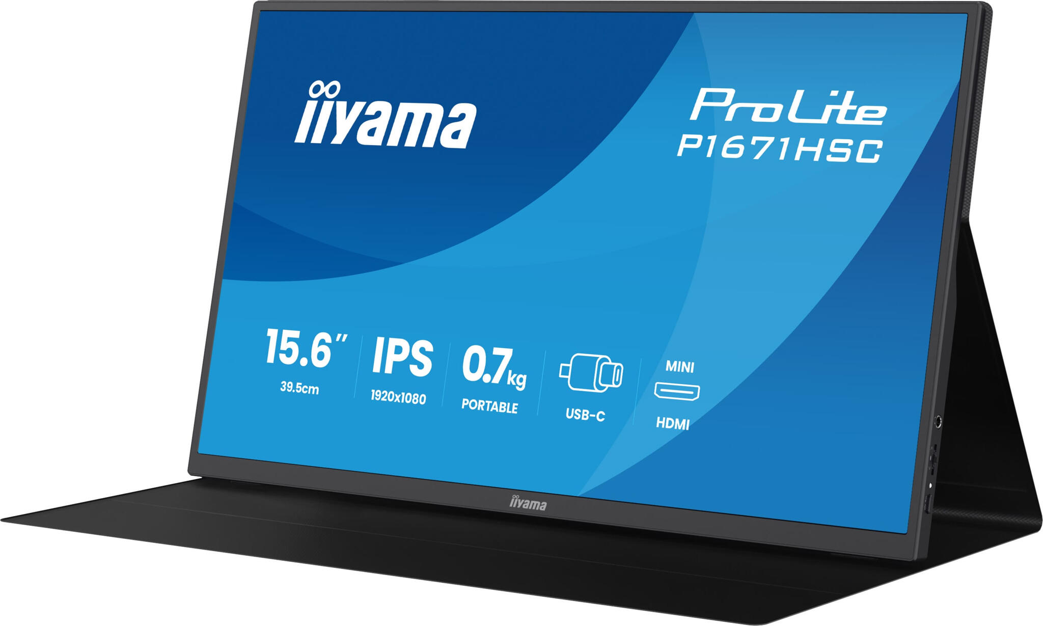 P1671HSC-B1 Portable monitor