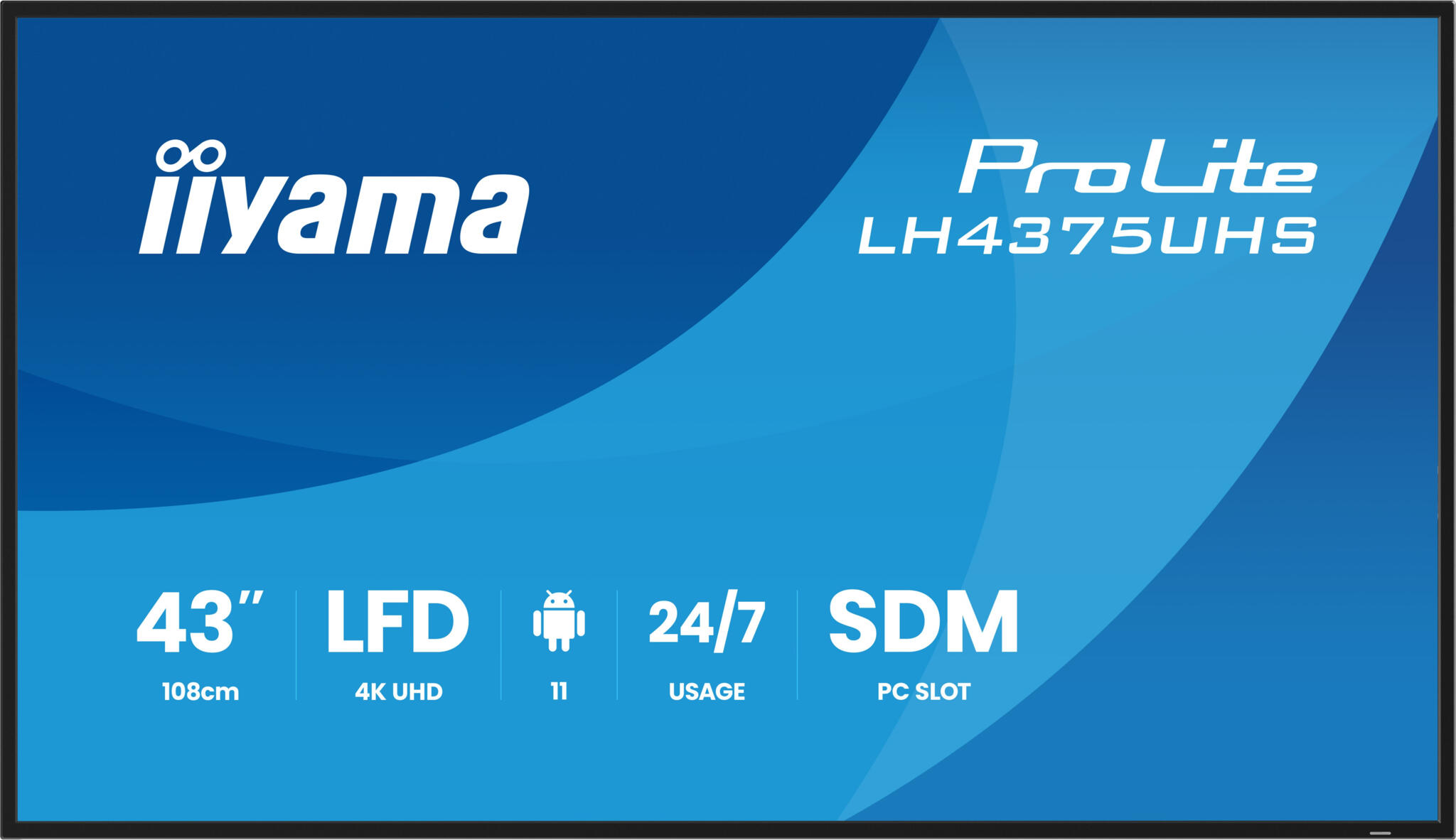 ProLite LH4375UHS-B2AG monitor