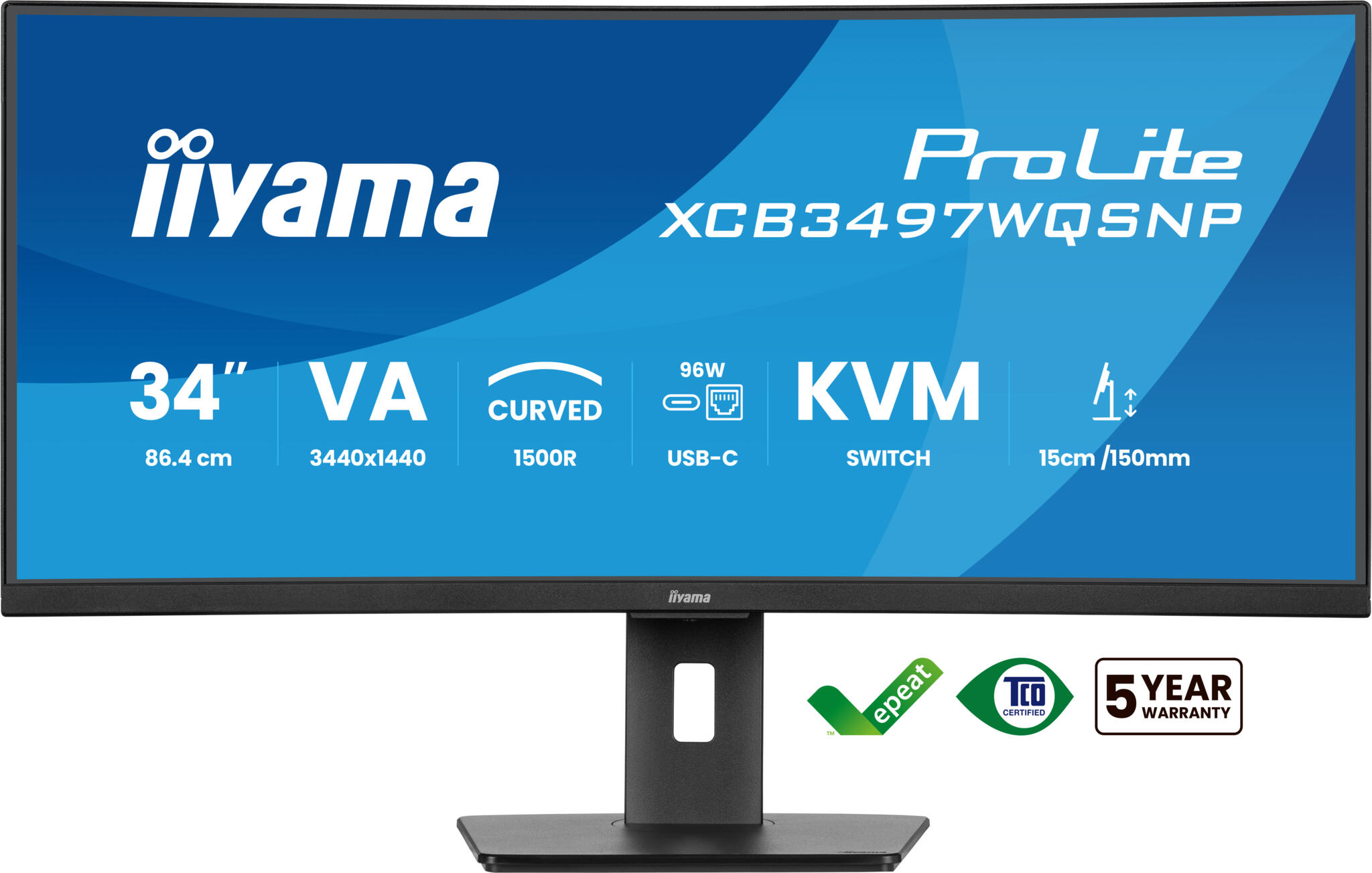 ProLite XCB3497WQSNP-B1 monitor