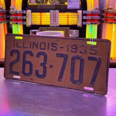 Illinois - Originele 1935 Kentekenplaat | The Dutch Pickers