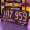 Illinois - Originele 1940 Amerikaanse Kentekenplaat | The Dutch Pickers