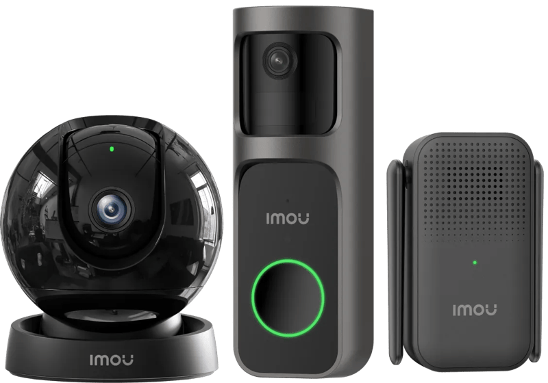 Imou Rex 3D (3K) + 2S Video Doorbell Kit