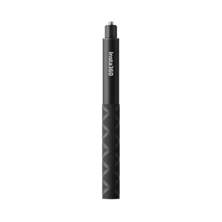 Invisible selfie stick 114cm zwart