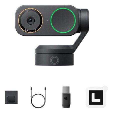 Link 2 Pro 4K webcam zwart