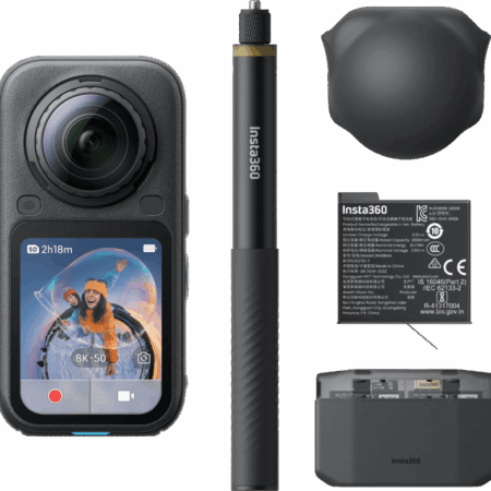 Insta360 X6 Essentials Bundle Zwart