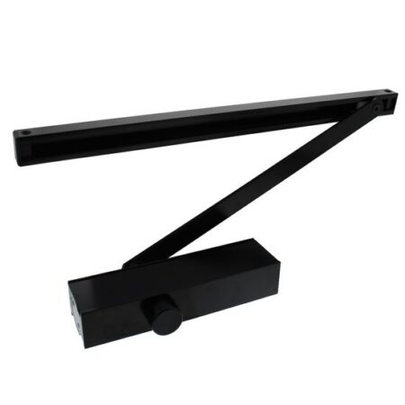 Intersteel Deurdranger zwart met glijarm dr124 | Intersteel
