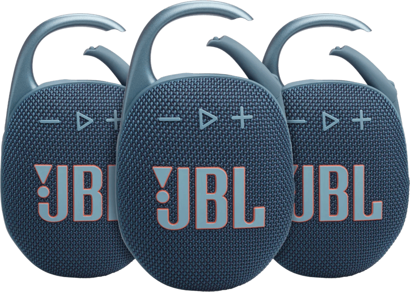 JBL Clip 5 Blauw 3-pack