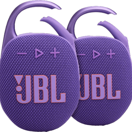 JBL Clip 5 Paars 2-pack