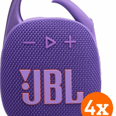 JBL Clip 5 Paars 4-pack