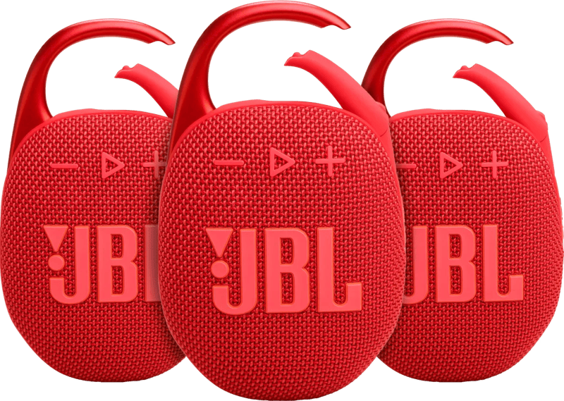 JBL Clip 5 Rood 3-pack