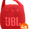 JBL Clip 5 Rood 4-pack