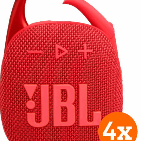 JBL Clip 5 Rood 4-pack