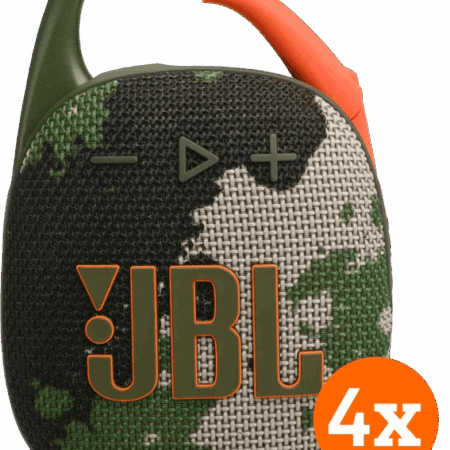 JBL Clip 5 Squad 4-pack