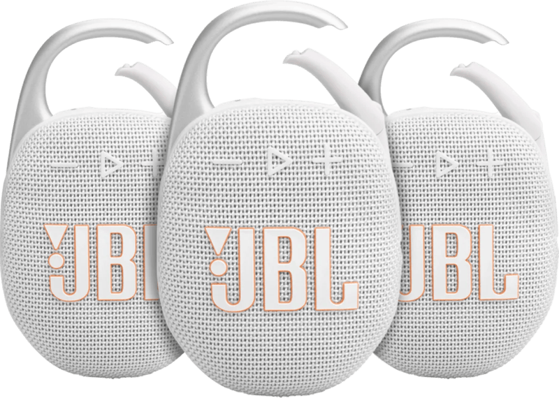 JBL Clip 5 Wit 3-pack