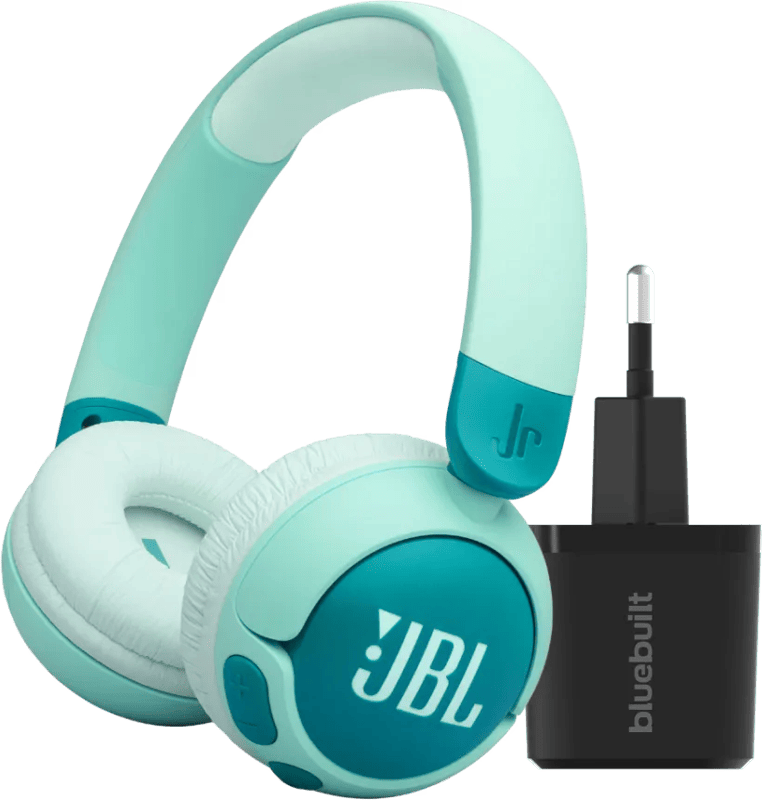 JBL JR320BT Groen + Oplader