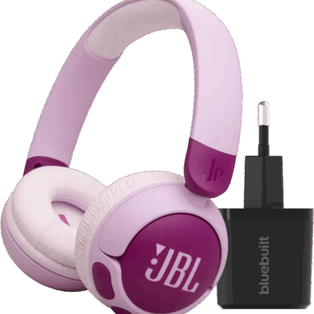 JBL JR320BT Paars + Oplader