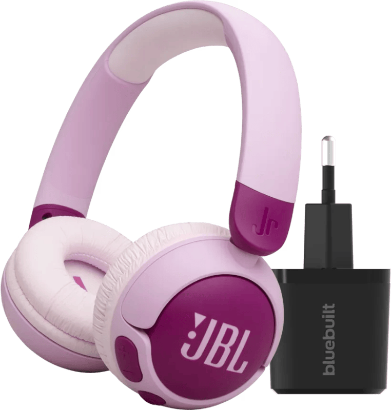 JBL JR320BT Paars + Oplader