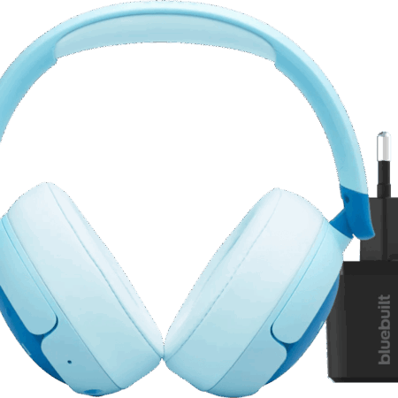 JBL JR470NC Blauw + Oplader