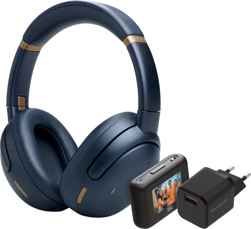 JBL Tour One M3 Smart Blauw TX + BlueBuilt Quick Charge Oplader