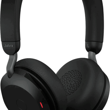 Jabra Evolve2 75 USB A Draadloze Office Headset Zwart