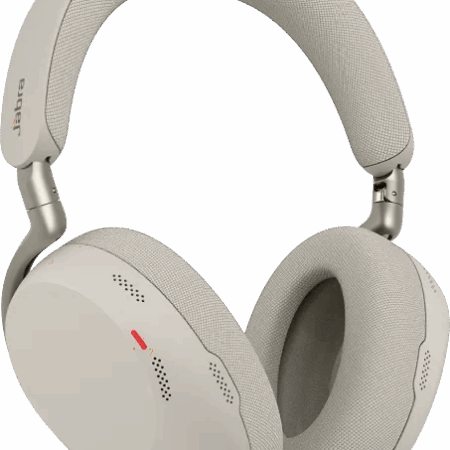 Jabra Evolve3 85 UC Link390c Draadloze Office Headset Grijs