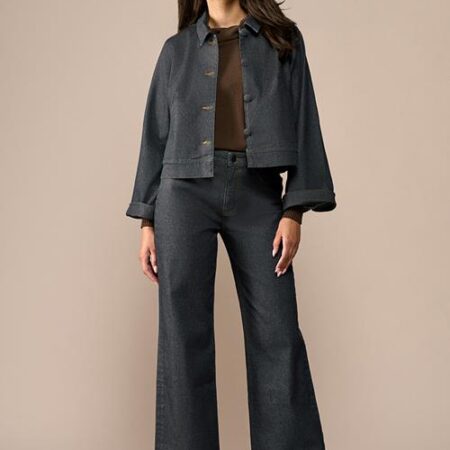 Jaily Coated Jacket Brons